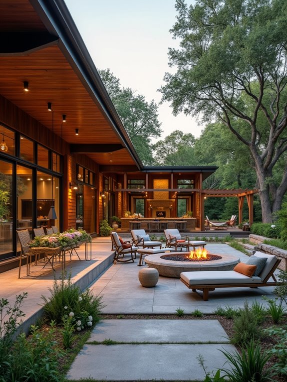 inviting outdoor living design