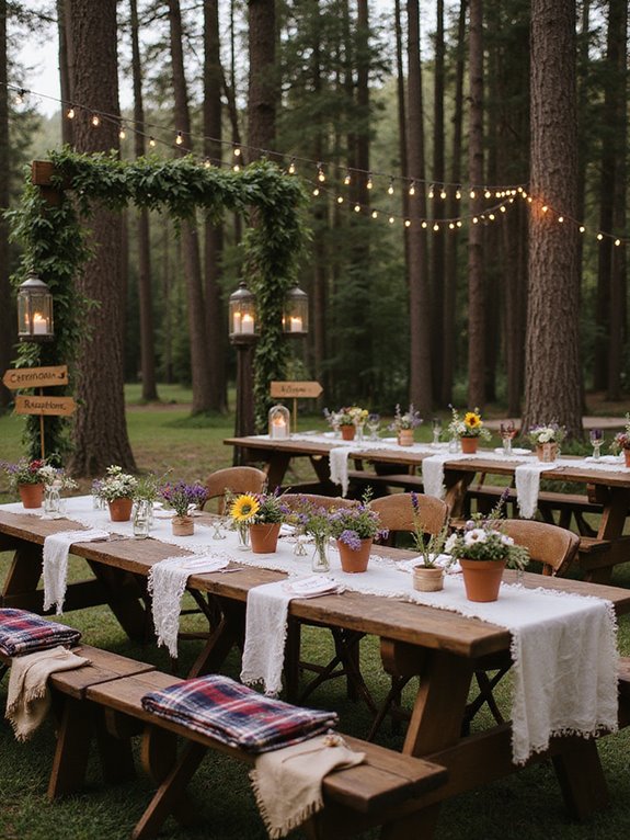 inviting outdoor seating arrangements