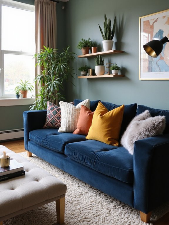 layer textures with pillows