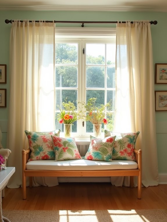 light airy summer ambiance