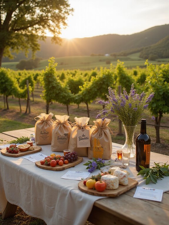 local edible wedding favors