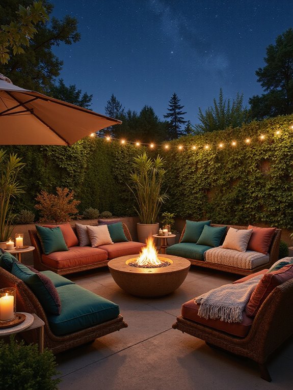 luxurious outdoor seating options