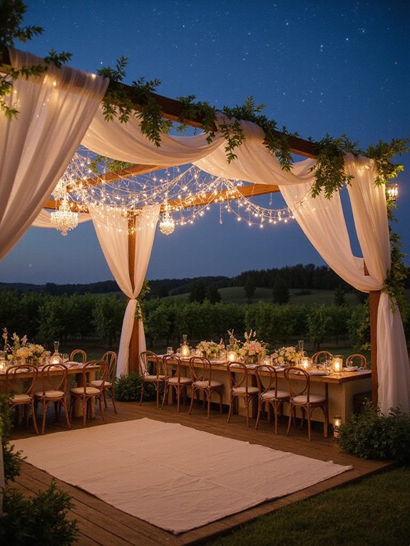 magical evening retreat ambiance