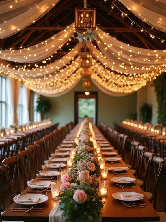 magical string light ambiance