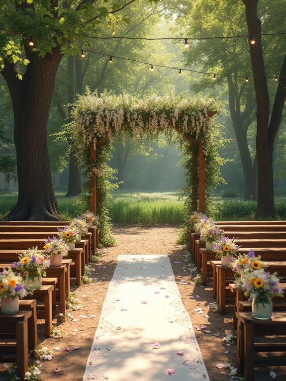 natural decor for weddings