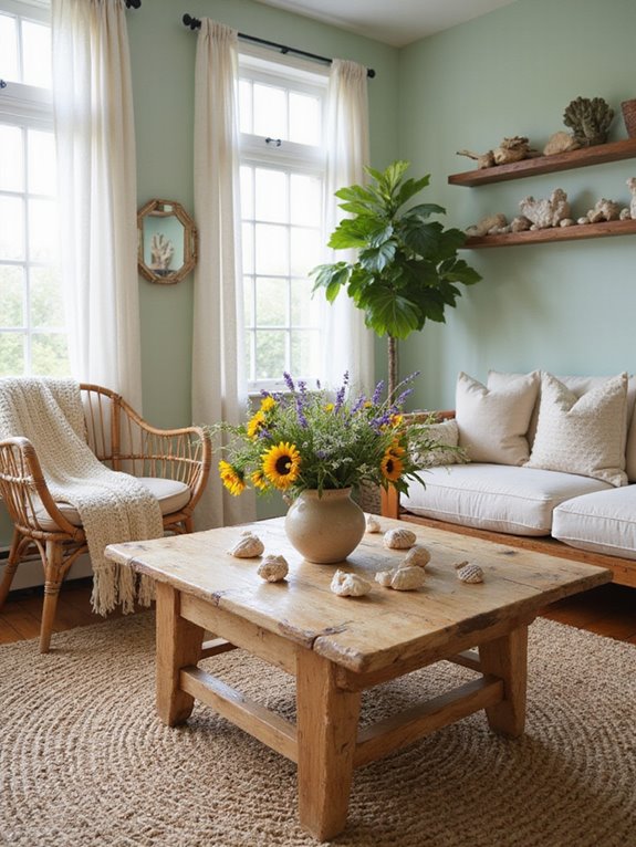 natural textures enhance decor