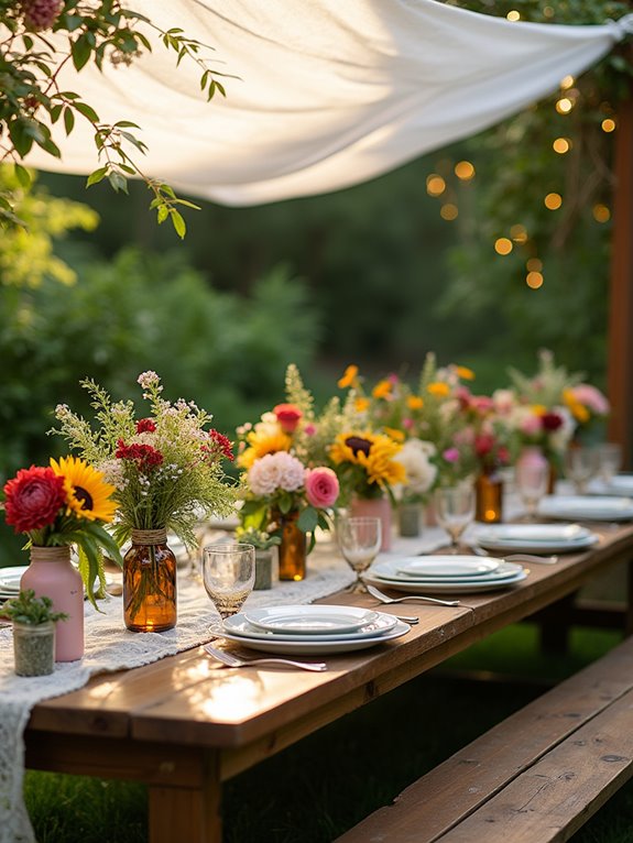 nature inspired floral arrangements