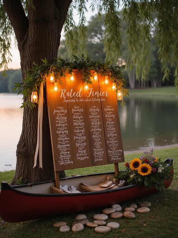 personalized wedding seating charts