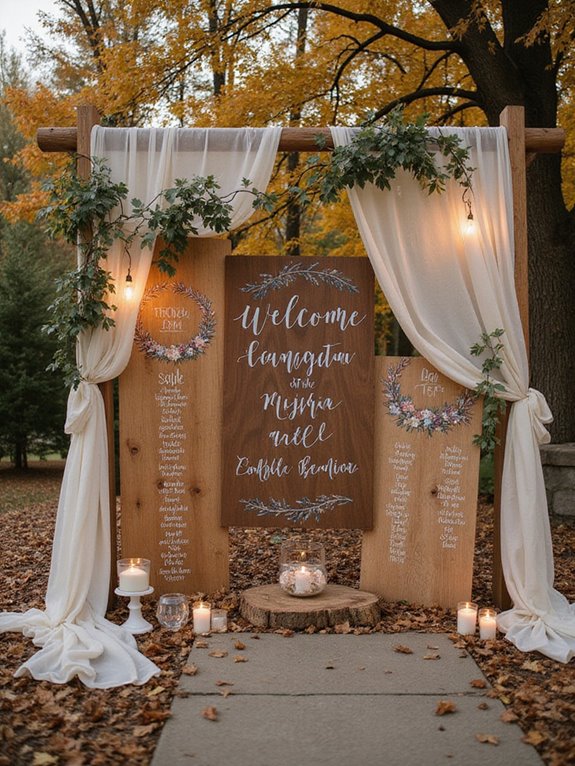 personalized wedding signage creativity