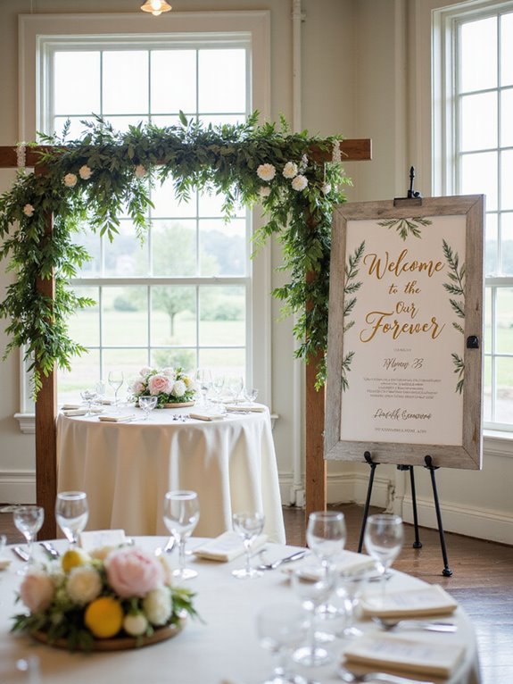 personalized wedding signage ideas