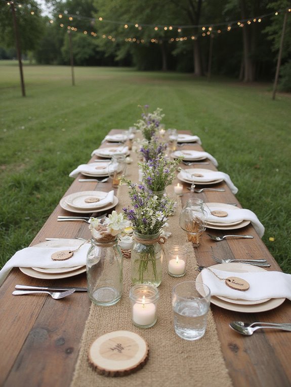 rustic charm for weddings