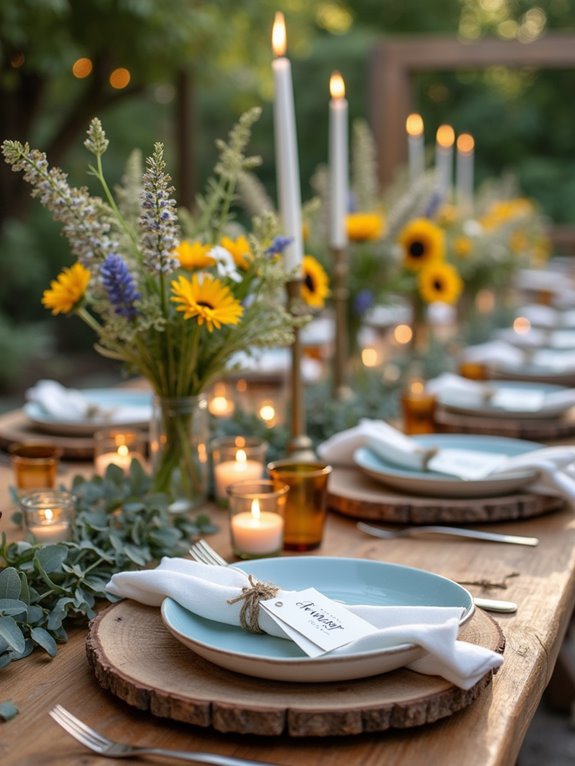 rustic elegance with personalization