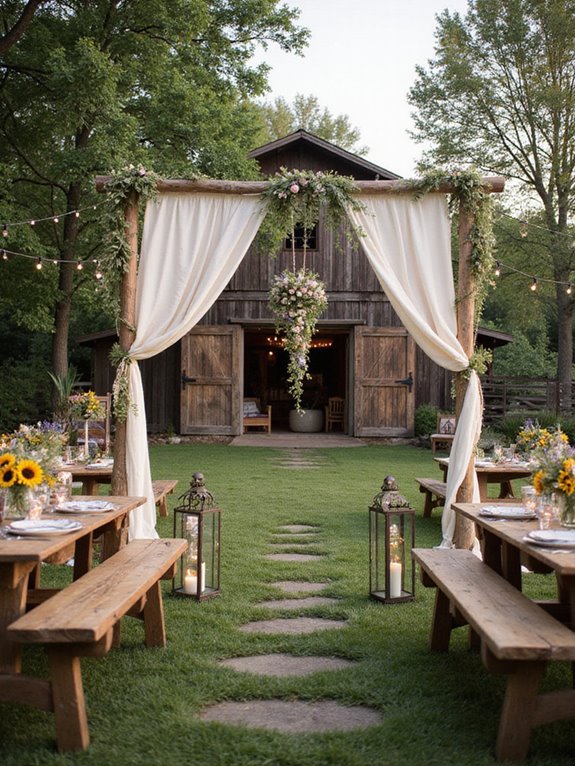 rustic wedding decor ideas