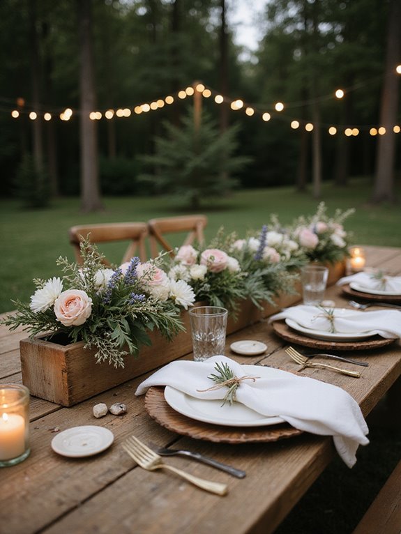 rustic wood wedding d cor
