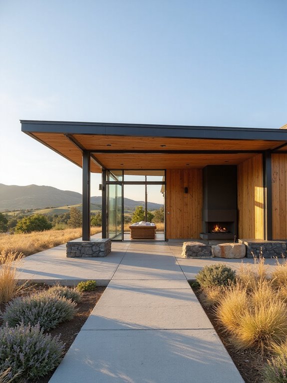 serene minimalist ranch aesthetics