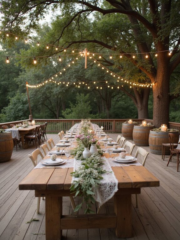 string lights enhance ambiance