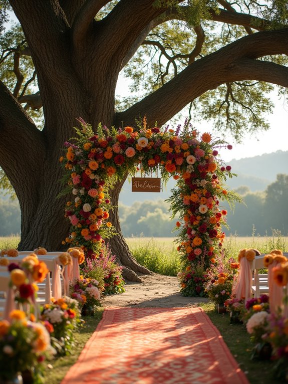stunning vibrant floral arrangements