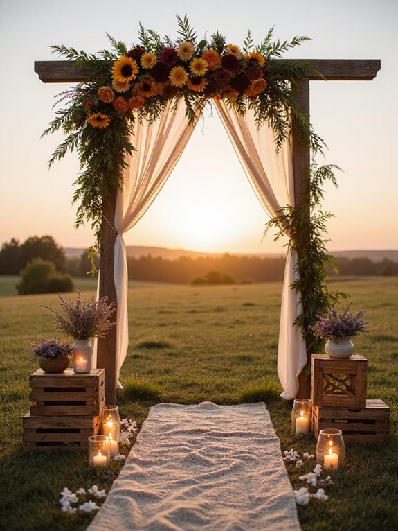 stunning wedding backdrop ideas