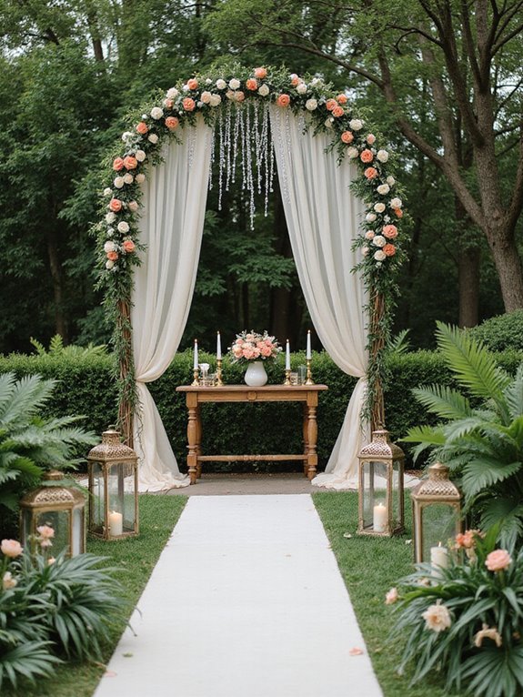stunning wedding backdrop ideas