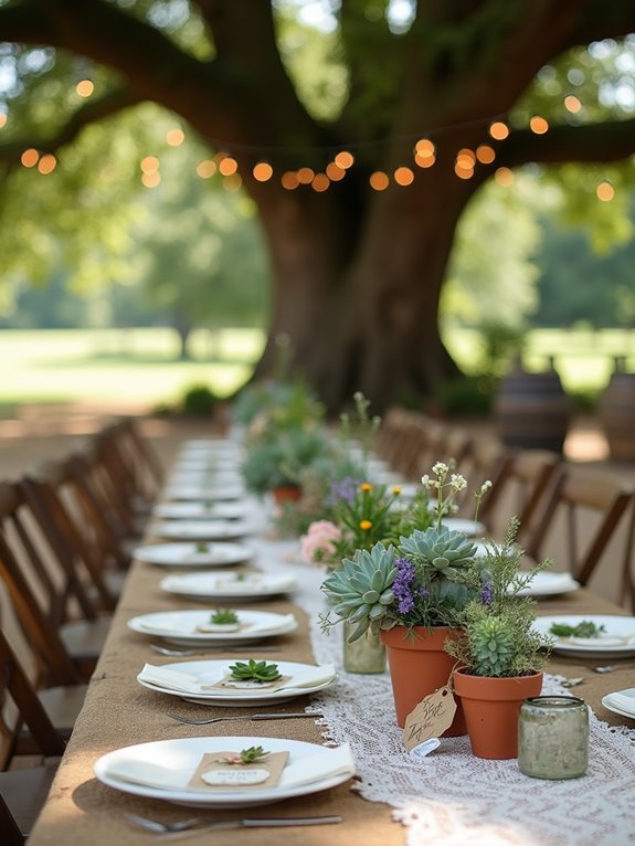 succulent wedding favors ideas