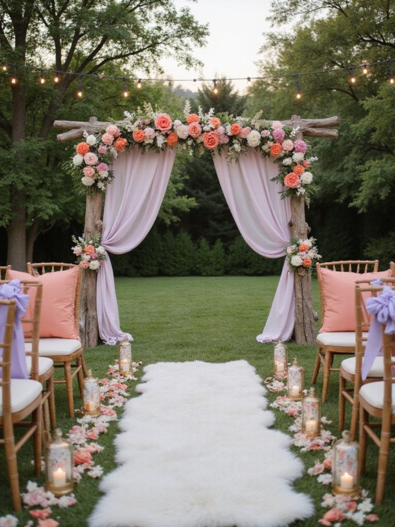 summer wedding color palette