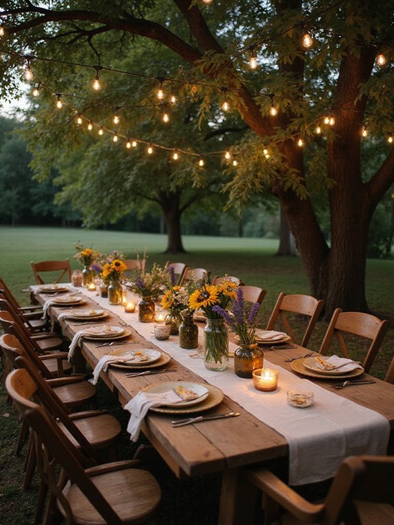 sustainable eco friendly wedding decor