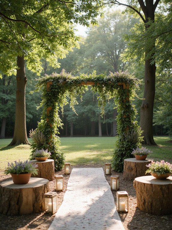 sustainable wedding decor options