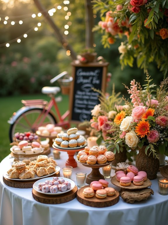 themed dessert stations experience