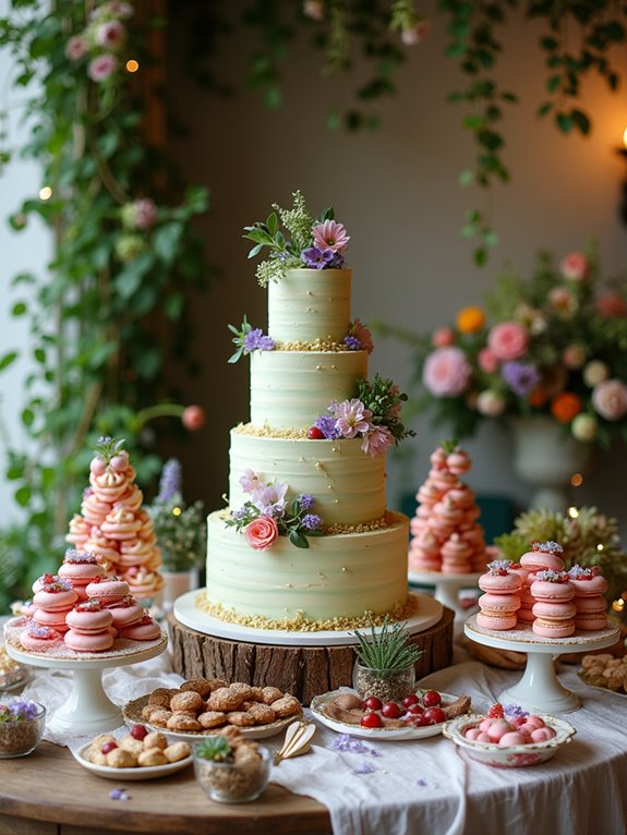 themed dessert table display