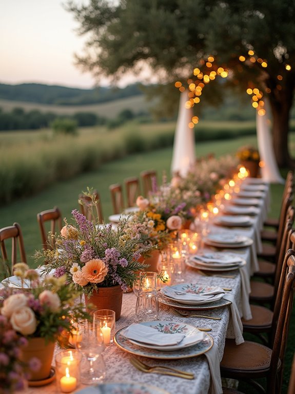 timeless vintage wedding decor