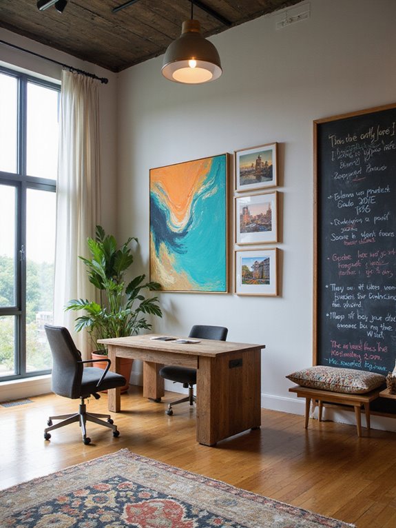 transform office with art