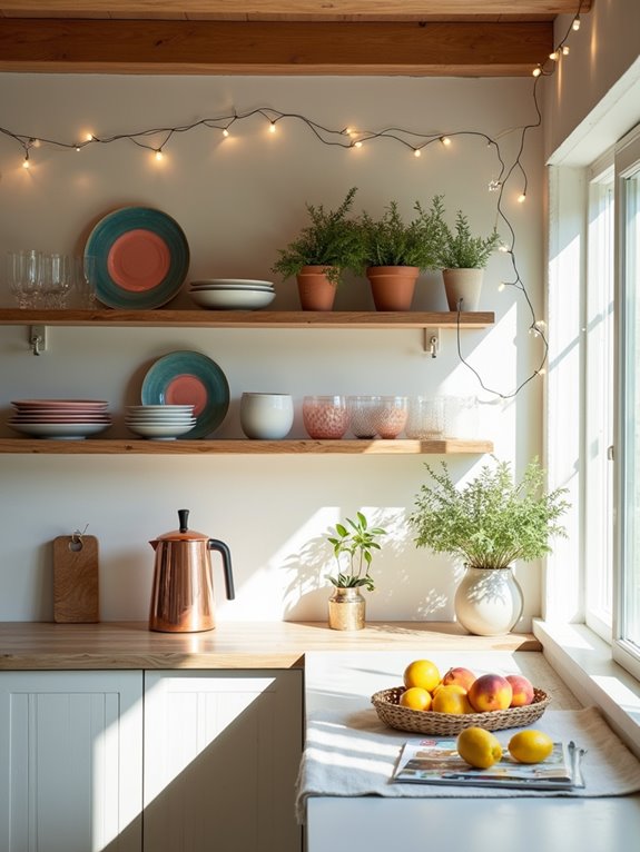 transformative open shelving delights