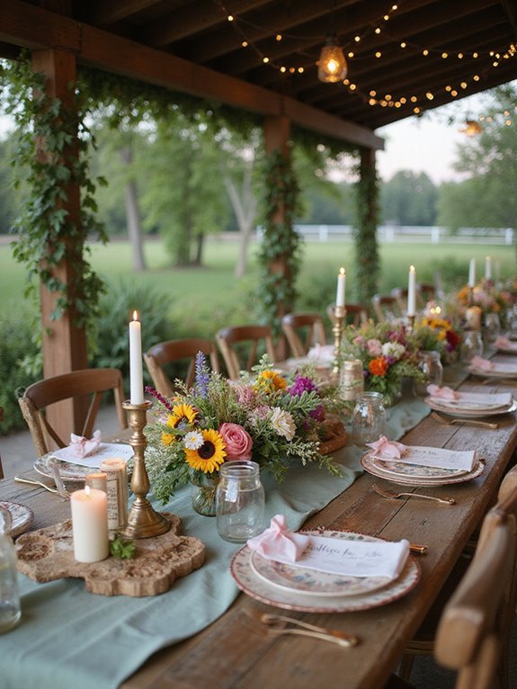 unique personalized table settings