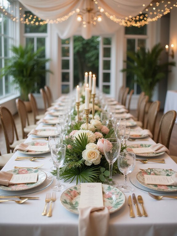 unique vintage table settings