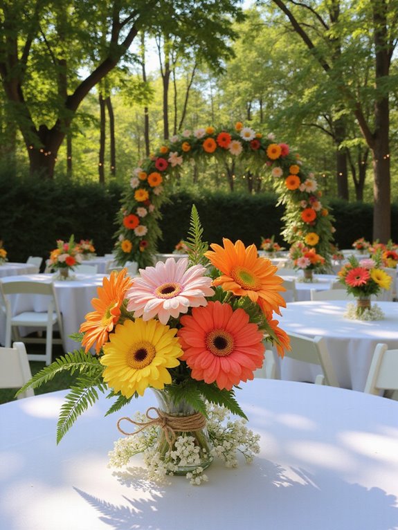 vibrant flowers for weddings