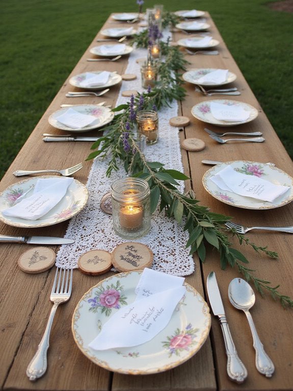 vintage elegance for dining