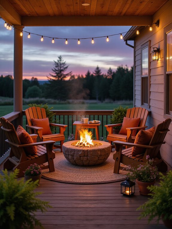 cozy fire pit options