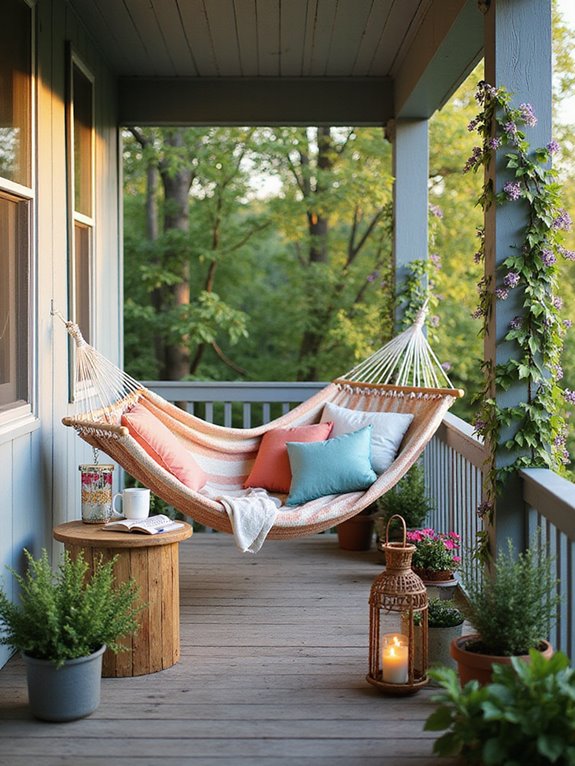 cozy hammock porch retreat