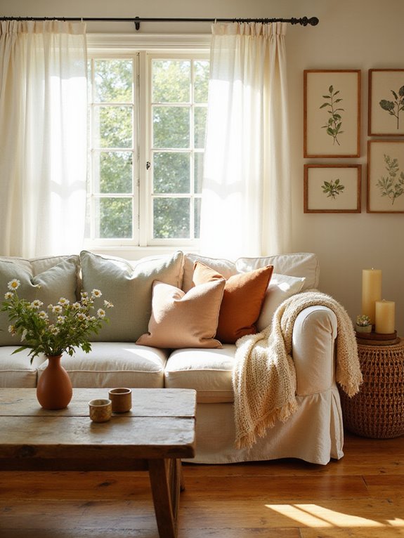 cozy sanctuary with linens