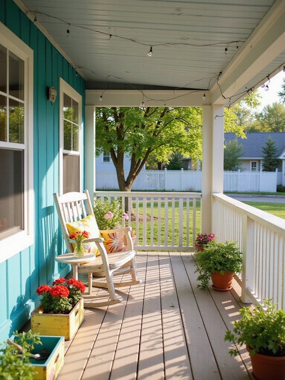 revitalize porch with paint