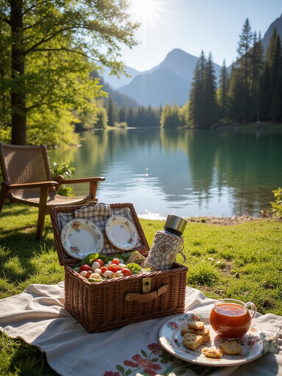 stylish insulated picnic baskets