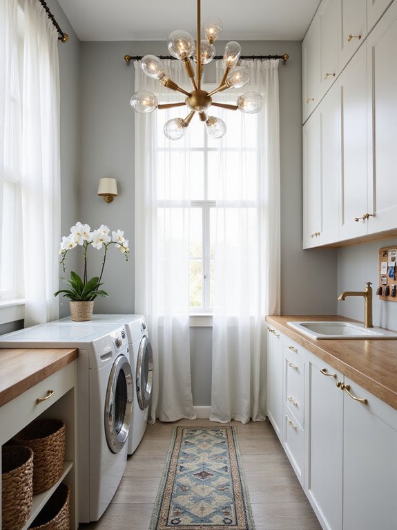 stylish statement lighting transformation