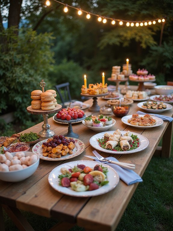 tasty food options galore