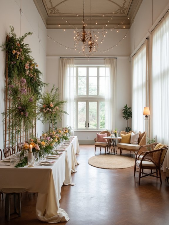 assess venue for decor potential