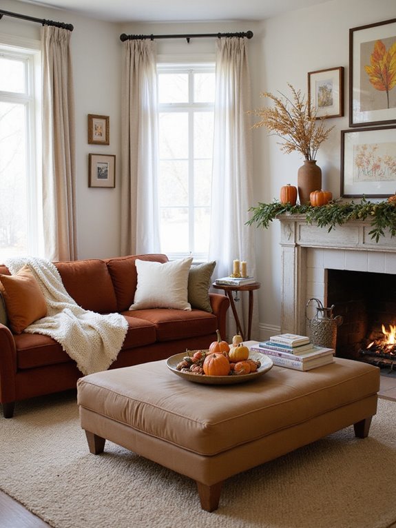 autumn colors create coziness