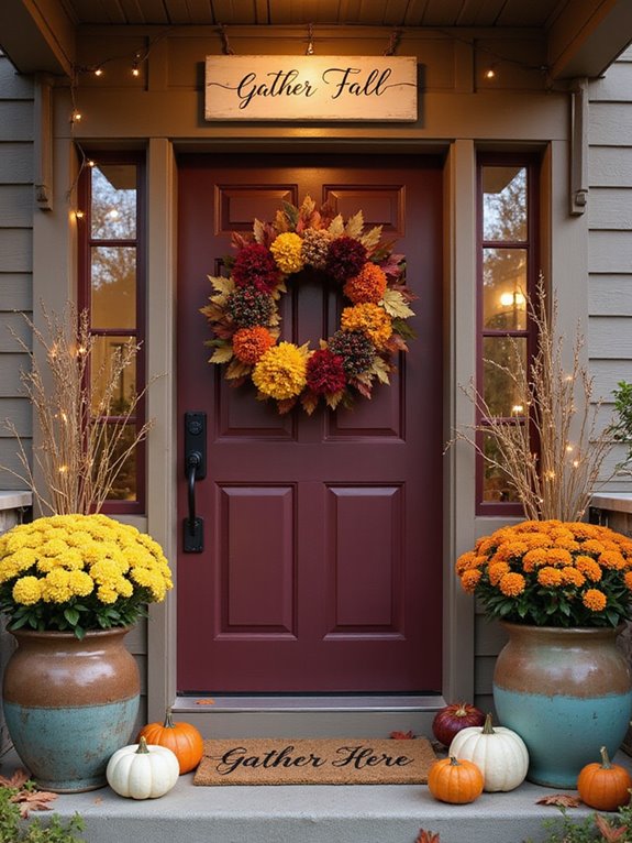 autumn warm tones transformation