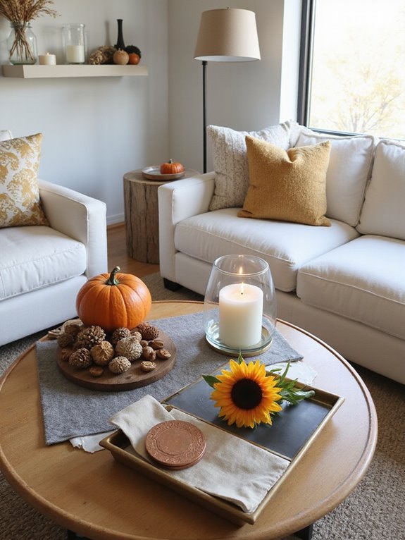 balance your coffee table