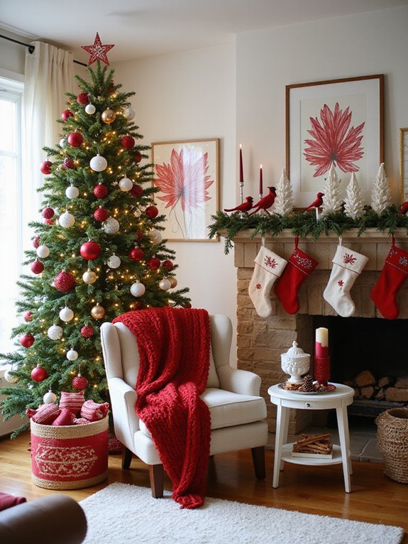 balancing holiday decor proportions