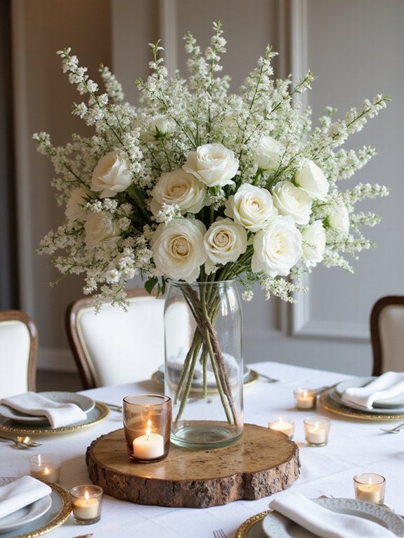 bridal table arrangements made easy