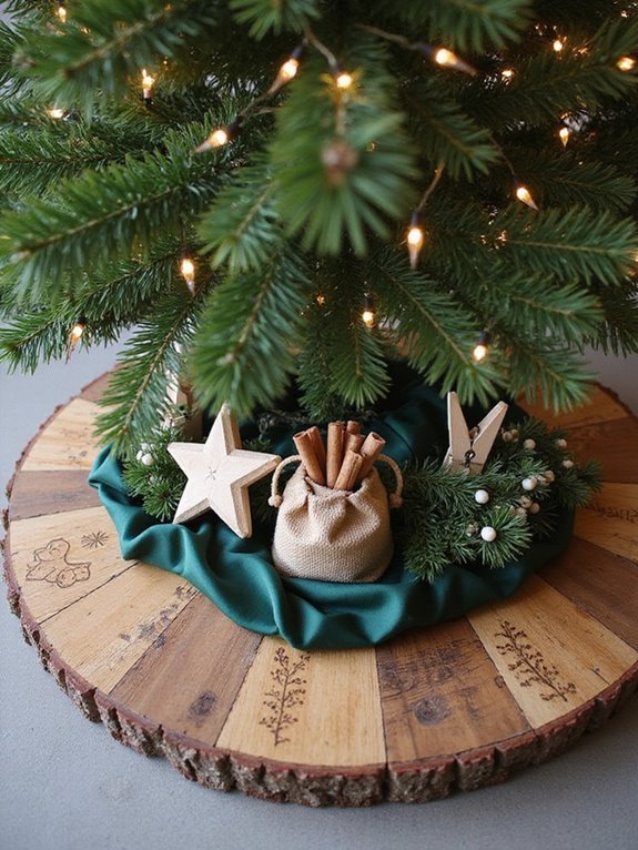 build a charming tree collar